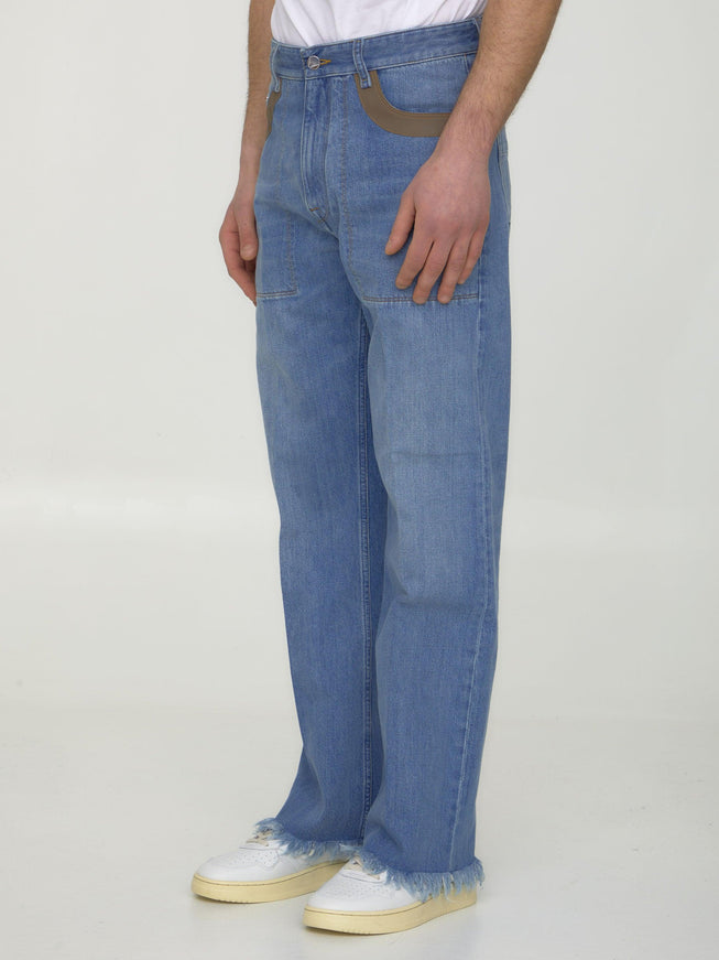 Fendi Blue Denim Jeans