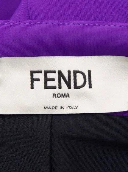 Fendi Women's Neoprene Snow Ski Track Pants Size 48 / L - Ellie Belle