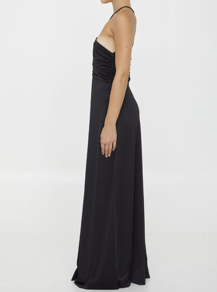 Ganni Crèpe Jersey Maxi Dress - Ellie Belle