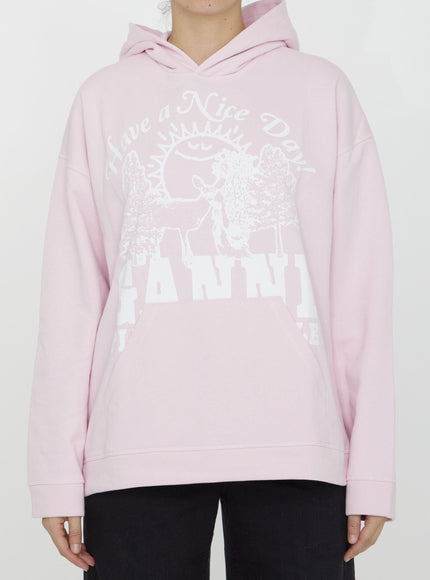 Ganni Ganni Animals Hoodie - Ellie Belle