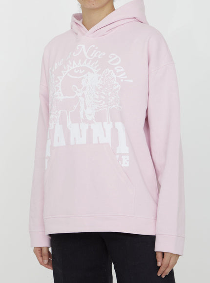 Ganni Ganni Animals Hoodie - Ellie Belle