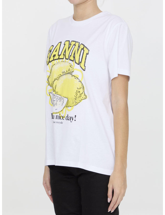 Ganni Lemon T-shirt - Ellie Belle