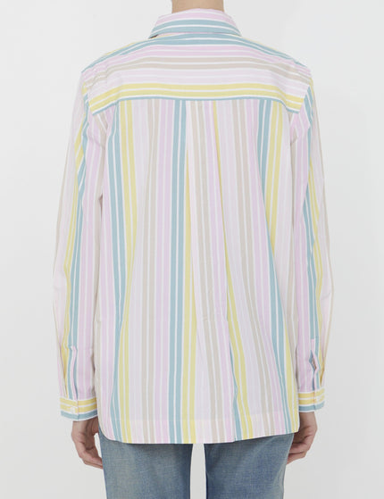 Ganni Multicolor Striped Shirt - Ellie Belle