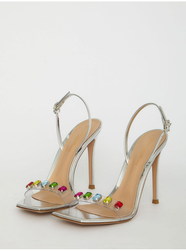Gianvito Rossi Ribbon Candy Sandals - Ellie Belle