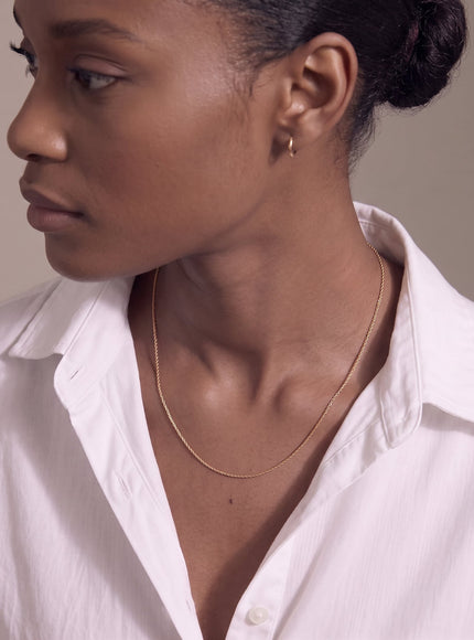 Zoe Lev 14K Gold Rope Chain Necklace
