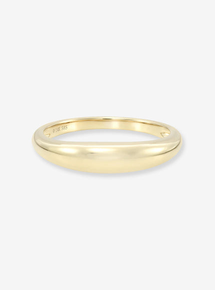 Zoe Lev 14K Gold Dome Band Ring