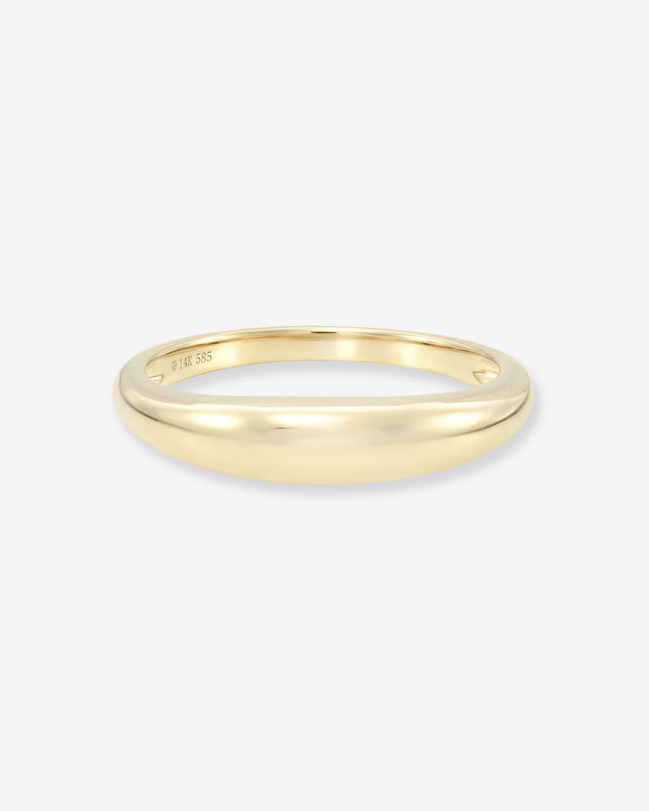 Zoe Lev 14K Gold Dome Band Ring