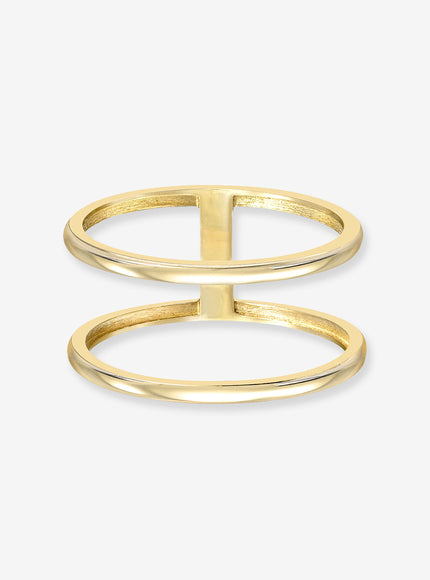Zoe Lev 14K Gold Double Band Ring