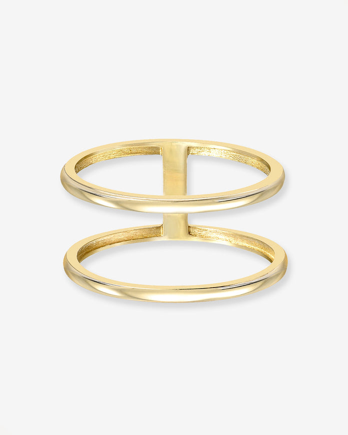 Zoe Lev 14K Gold Double Band Ring