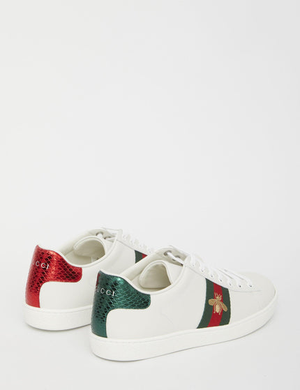 Gucci Ace Sneakers With Bee Embroidery - Ellie Belle