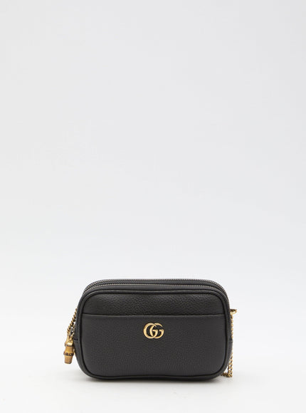 Gucci Double G Super Mini Bag With Bamboo - Ellie Belle