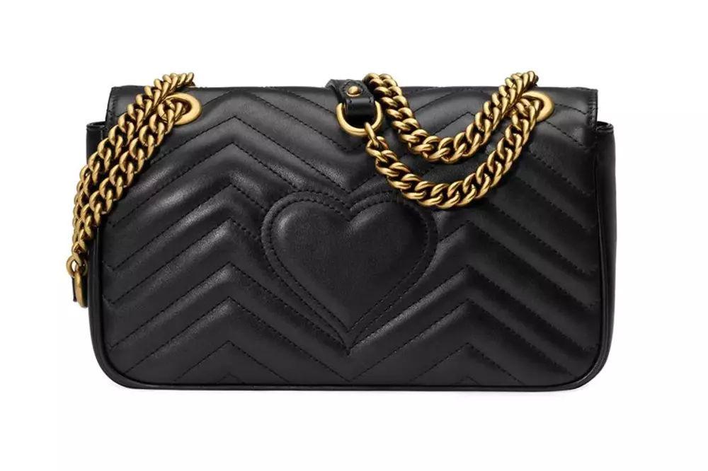 Gucci GG Marmont Crossbody Bag In Black - Ellie Belle