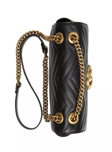 Gucci GG Marmont Crossbody Bag In Black - Ellie Belle