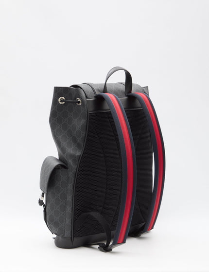 Gucci GG Monogram Backpack In Black - Ellie Belle