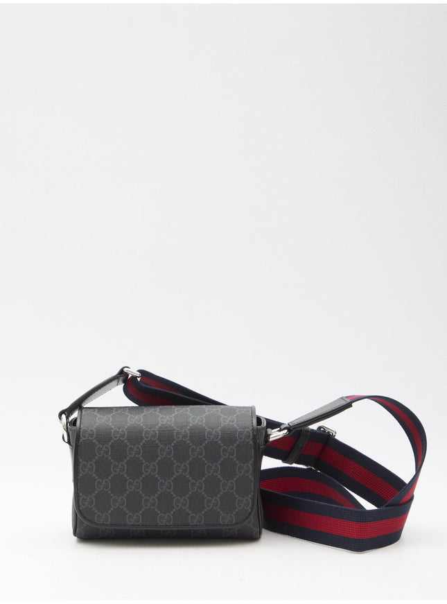 Gucci GG Super Mini Bag In Black - Ellie Belle