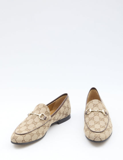 Gucci Jordaan Women's Loafers in Beige-Ebony - Ellie Belle