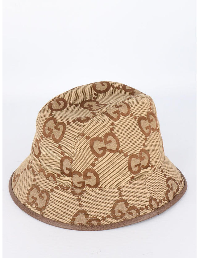 Gucci Jumbo Gg Canvas Bucket Hat - Ellie Belle