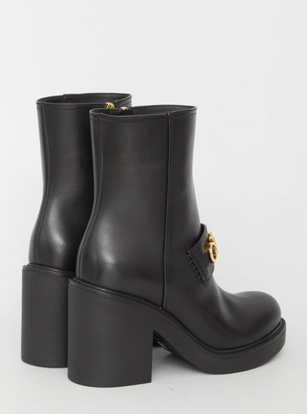 Gucci Leather Ankle Boots - Ellie Belle