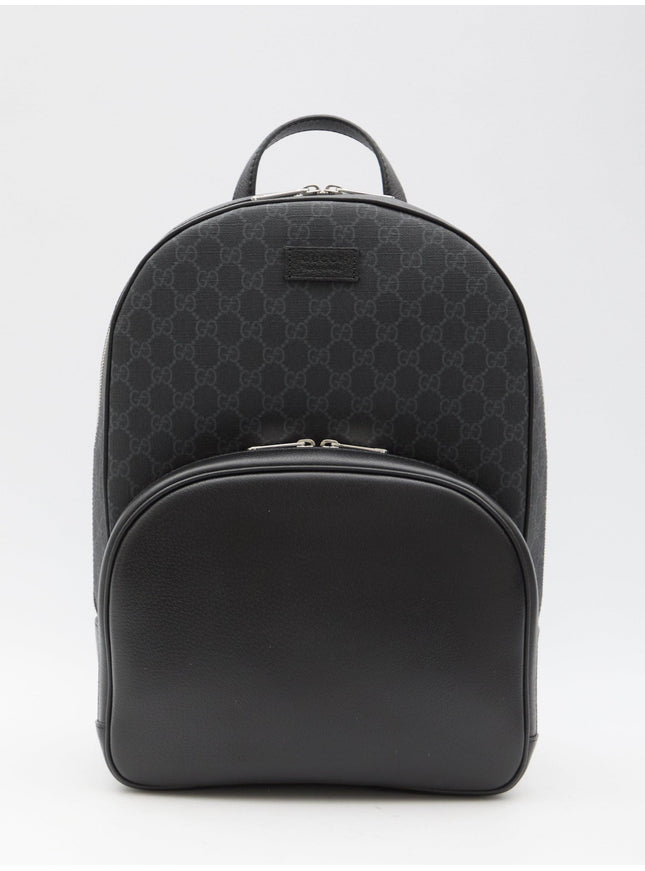 Gucci Medium GG Backpack In Black - Ellie Belle