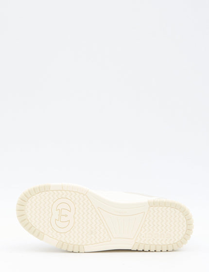 Gucci Men's Re-web Sneakers in White - Ellie Belle