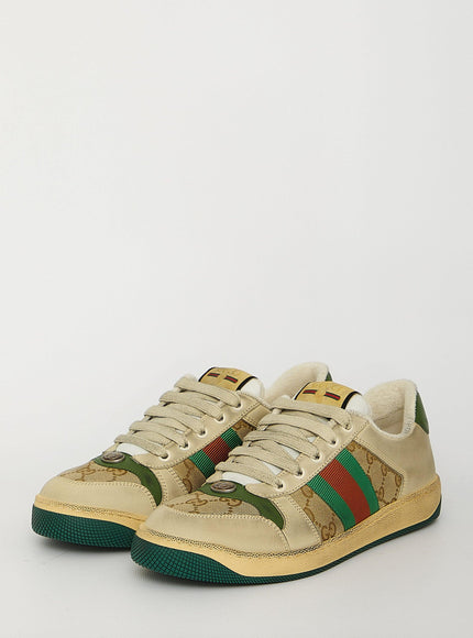 Gucci Men's Screener GG Sneakers - Ellie Belle