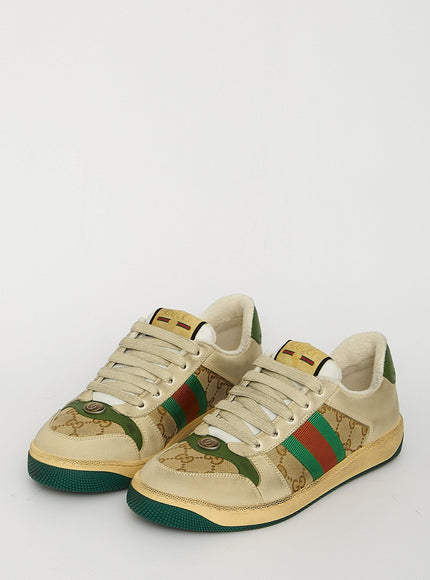 Gucci Men's Screener GG Sneakers - Ellie Belle