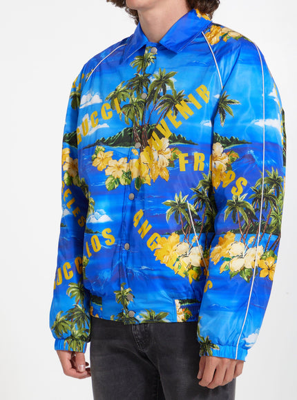 Gucci Nylon Jacket With Print - Ellie Belle