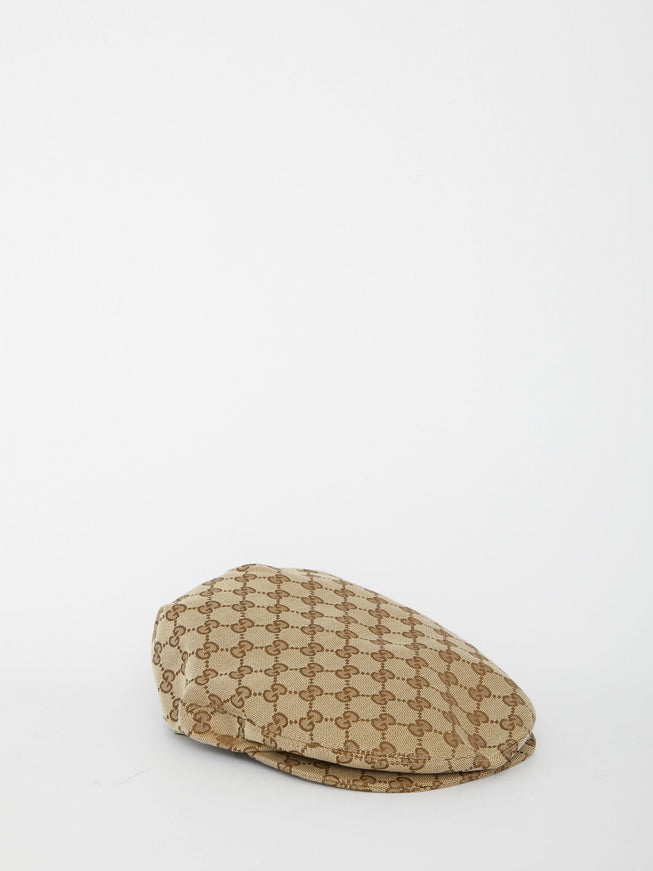 Gucci Original Gg Canvas Flat Cap - Ellie Belle