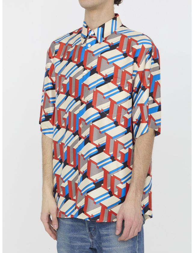 Gucci Pixel Print Shirt - Ellie Belle