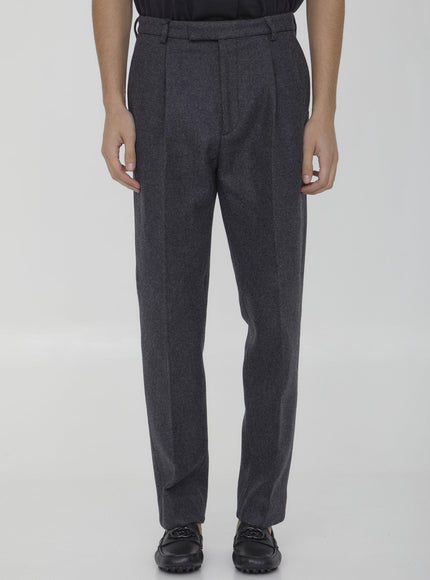Gucci Wool And Cashmere Trousers - Ellie Belle