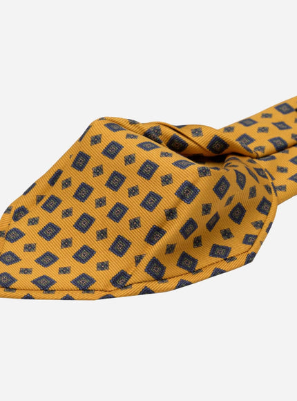 Elizabetta Bertone Printed Madder Silk Tie