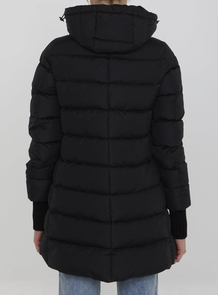 Herno Down Jacket In Nylon Black - Ellie Belle