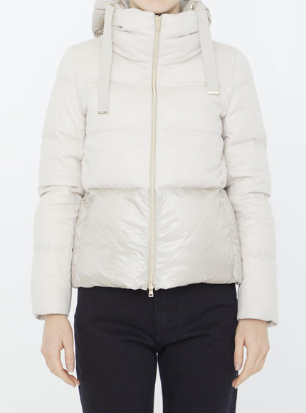 Herno Silk And Cashmere Down Jacket - Ellie Belle