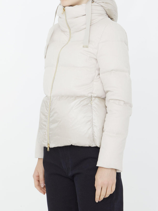 Herno Silk And Cashmere Down Jacket - Ellie Belle