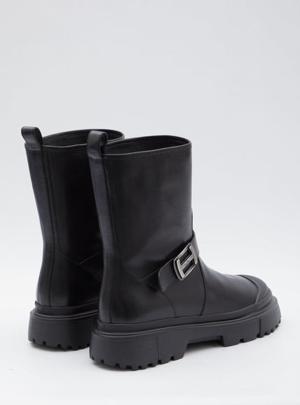 Hogan H619 Biker Boots - Ellie Belle