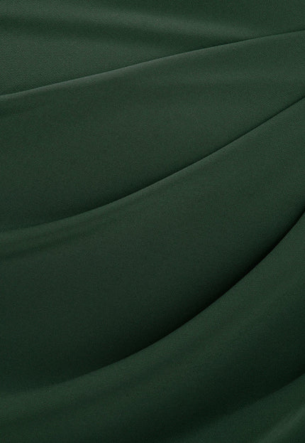 Anne Barge Cleo Draped Off the Shoulder Gown
