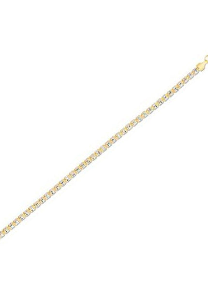 Ice Barrel Chain in 14k Yellow Gold (2.7 mm) - Ellie Belle