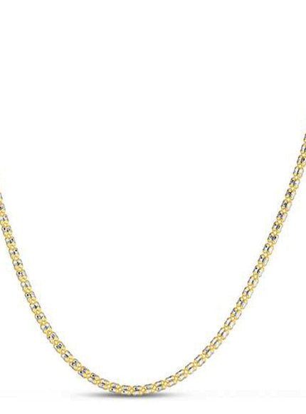 Ice Barrel Chain in 14k Yellow Gold (2.7 mm) - Ellie Belle