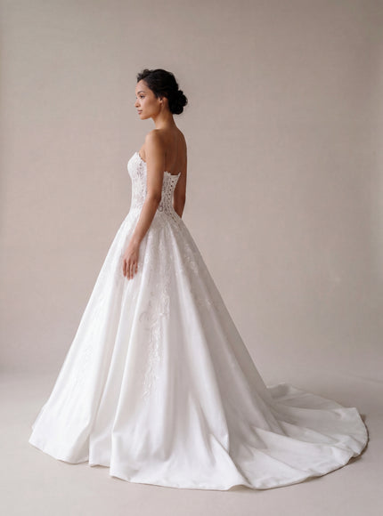 Ellie Belle Adeline Lace Ballgown Wedding Dress