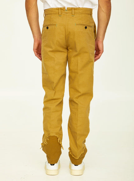 Incotex Red X Facetasm Camel Cotton Trousers - Ellie Belle