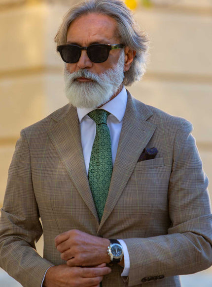 Elizabetta Palladio Silk Jacquard Tie
