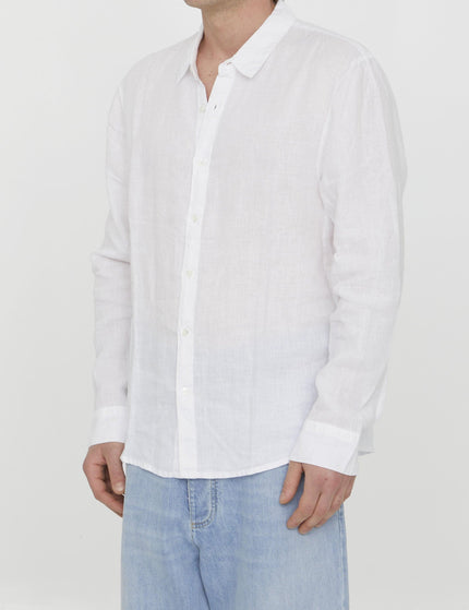 James Perse White Linen Shirt - Ellie Belle
