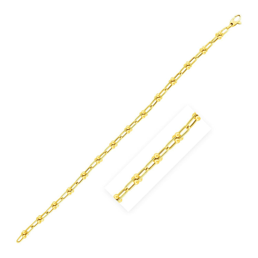 Jax Chain in 14k Yellow Gold (3.0 mm) - Ellie Belle