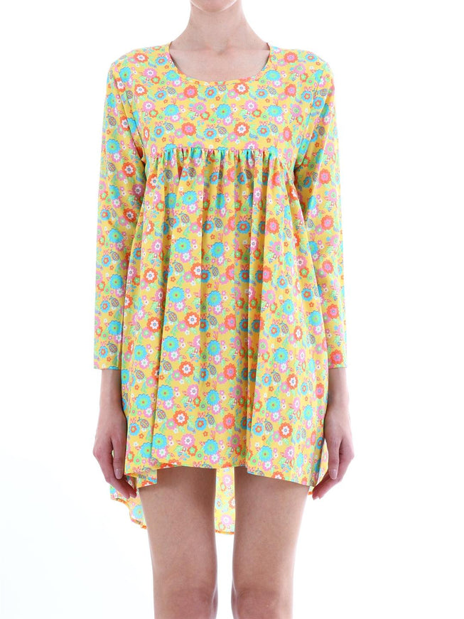 Jeremy Scott Yellow Floral Dress - Ellie Belle