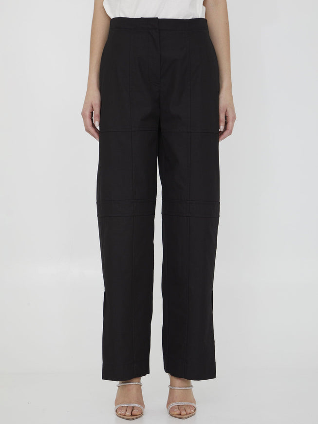 Jil Sander Cotton Cargo Pants - Ellie Belle