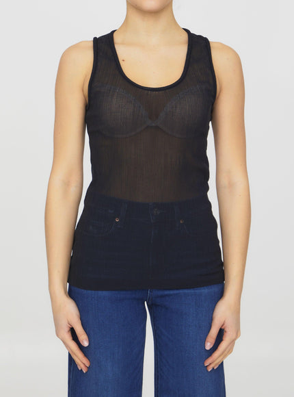 Jil Sander Semi-sheer Tank Top - Ellie Belle