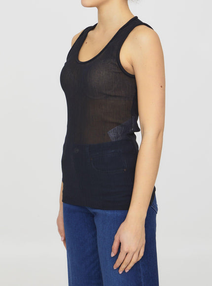 Jil Sander Semi-sheer Tank Top - Ellie Belle