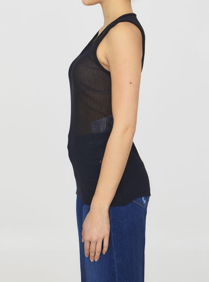 Jil Sander Semi-sheer Tank Top - Ellie Belle