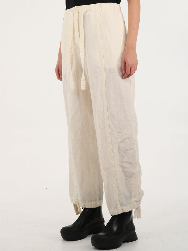 Jil Sander Trousers With Drawstring - Ellie Belle