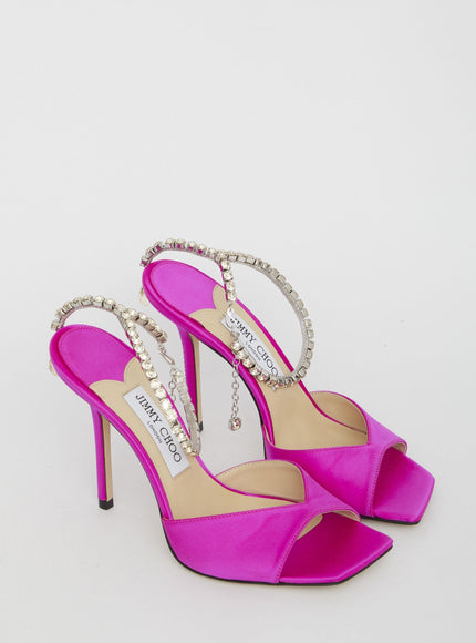 Jimmy Choo Saeda 100 Sandals - Ellie Belle